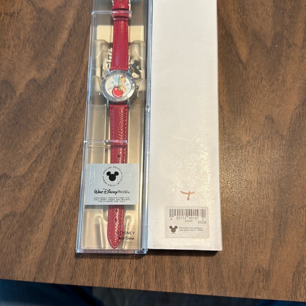 Disney Red Character Dial Watch